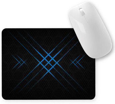 Aniithing Printed Mouse Pad with Non slip-rubber Base, water resistance For Computer Non Slip Base Mousepad(Dark Blue)