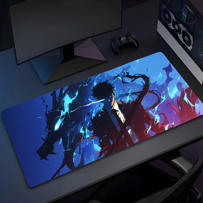Eshaaver Anime printed gaming Mouse Pad Non-Slip Rubber extended xxl size big mousepad Non Slip Base Mousepad(Multi Color 4)