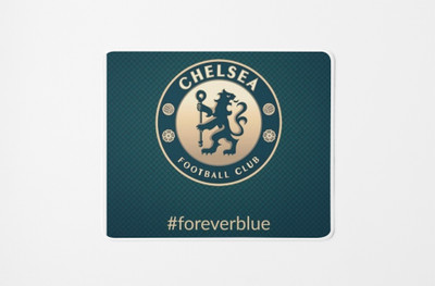 Houseofjerseys Blue Devil Mouse Pad Non Slip Base Mousepad(Navy Blue)