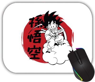 YOUNIQE Anime Goku Dragon ballZ Mousepad with Smooth Mouse Control Mouse Pad for Laptop Mousepad(Multicolor)