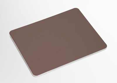 TRENDSINLIGHT 9.5X7.9X0.12 Inch Non Slip Rubber Base Printed Non Slip Base Mousepad(Chocolate)