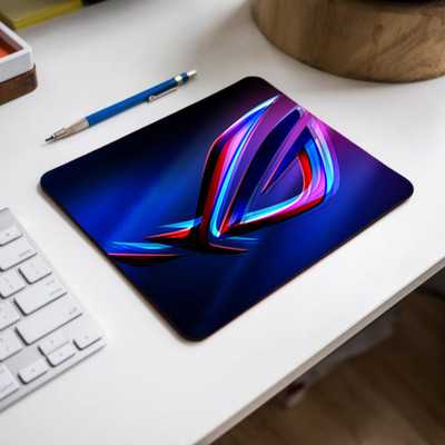 BHS BROTHERS RGB STYLE PRINTED MOUSE PAD Non Slip Base Mousepad(Multicolor)
