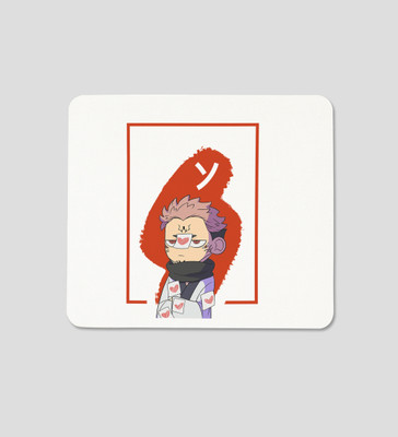 NarayaniCollectionss Anime Printed Printed Mousepad Mousepad(White)
