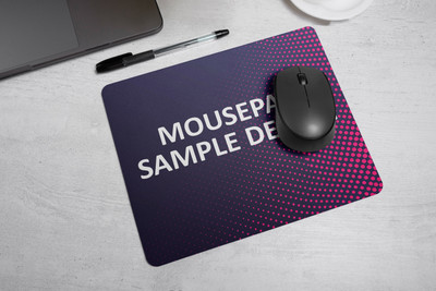 smartprint SPP01MP01 Non Slip Base Mousepad(Black & White)