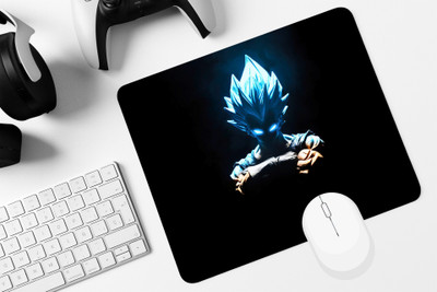 Eshaaver Anime Print Water Proof Non-Slip Rubber Base Mousepad for PC & Laptop Non Slip Base Mousepad(Multicolor19)