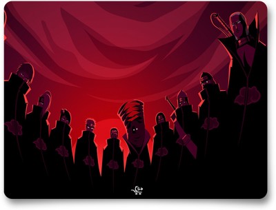 ECFAK Anime Naruto Akatsuki Theme Printed Mousepad (23 cm x 18 cm), Mousepad(Multicolor)