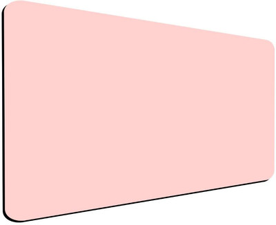 TRENDSINLIGHT 23X11 Inch Non Slip Base Printed Non Slip Base Mousepad(Light Pink)