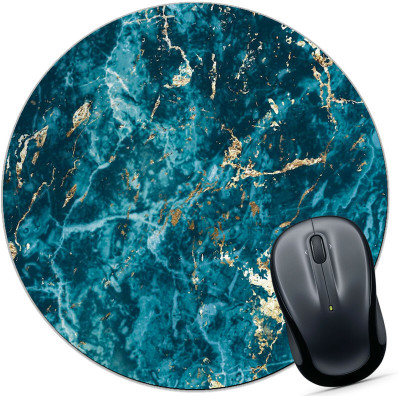 TrendoPrint Printed Circle Gaming Rubber Base Mouse Pad for Laptop & Desktop (Mc-23) Mousepad(Multicolor)