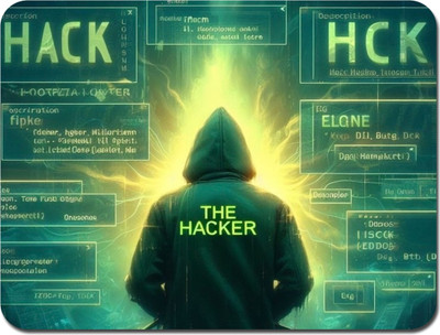 INFOTECH hackermousepad-31 Non Slip Base Mousepad(Multicolor)