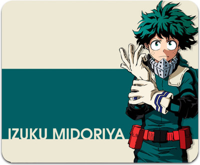MITTRA Indiacraft Izuku Mirodiya 1 Anime Mouse Pad Non Slip Base Mousepad(Izuku Mirodiyo)