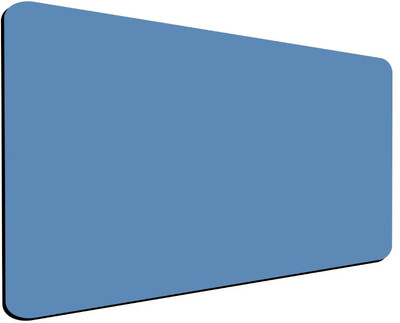 Akash Enterprise 9.5X7.9X0.12 Inch Non Slip Rubber Base Printed Mousepad(Blue)