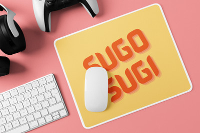 Epic Merch Sugo Sugi Non Slip Base Mousepad(Multicolor)