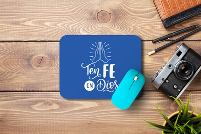 MOTIVATE BOX Non Slip Rubber Base Mousepad (23x18)cm printed design on Quotes Non Slip Base Mousepad(Blue)