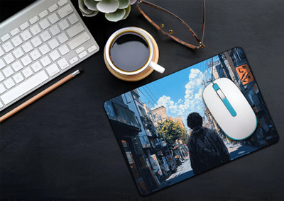 Raikamal Mouse Pad | Scenery 5 | Non Slip Base Mousepad(Multicolor)
