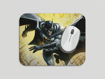 leeon L-MP1-228-batman comics Non Slip Base Mousepad(Multicolor)