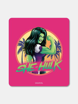 macmerise She Hulk Pose Non Slip Base Mousepad(Multicolor)
