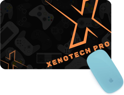 XENOTECH Pro Mouse Pad - (9x7.5 inch) Printed Mouse Mat Mouse Pad Non Slip Base Mousepad(Yellow, Green, Red, White, Blue)