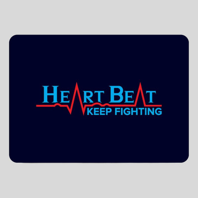 KAALPANIK MP-HeartBeat Non Slip Base Mousepad(Multicolor)