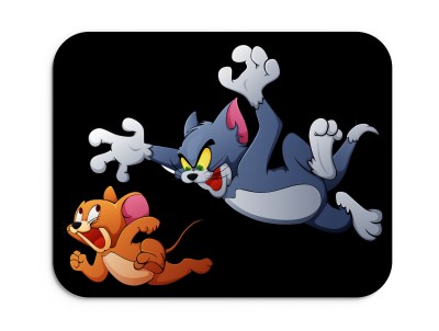 Ghuchadu Tom And Jerry Printed Mouse Pad For Computer / Laptop Mousepad(A6)