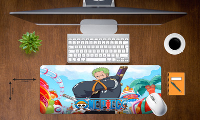 HIEND RORONOA ZORO Non Slip Base Mousepad(Multicolor)