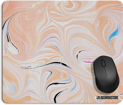 JugaaduStore N&C_1_27 Non Slip Base Mousepad(Orange)