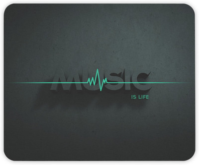 FlashTale Non-slip rubber base mouse pad (MP 22) for laptop and Desktop (3mm ) Gaming Non Slip Base Mousepad(Text 2)