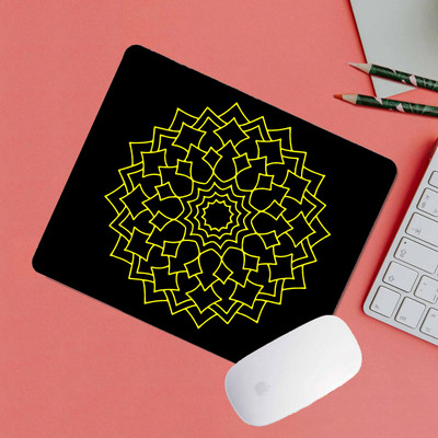 VM SHOPPING MALL Premium Mouse Pad - 7.5x9 in, Non-Slip, Smooth Surface (MP-Y-man115) Non Slip Base Mousepad(Black)