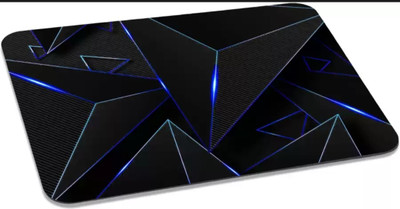 NAFCO Computer Mouse Mat with Anti-Slip Rubber Base & Smooth Mouse Control Non Slip Base Mousepad(Sky&Blue)