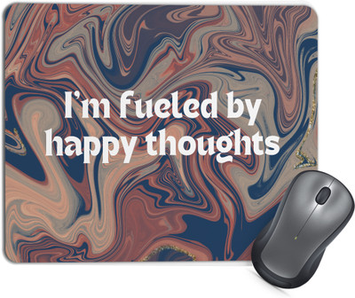 TrendoPrint MP53 Mouse Pad with Anti-Slip Rubber Base & Smooth Mouse Control Non Slip Base Mousepad(Multicolor)