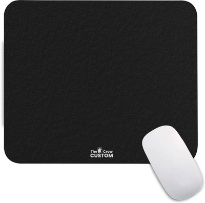 The Custom Crow Gaming Mouse Pad Non-Slip Rubber Base for Computer and Laptop Non Slip Base Mousepad(Black)