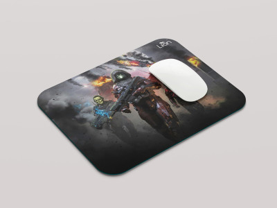 leeon L-MP1-1-197-Sci-Fi Soldiers L2 Non Slip Base Mousepad(Multicolor)