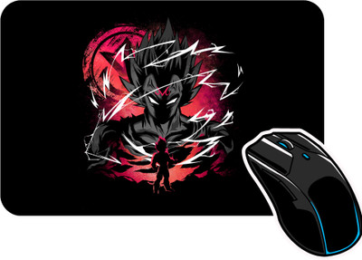 DECORDHAM MOUSE PAD FOR GAME Mousepad(Black)