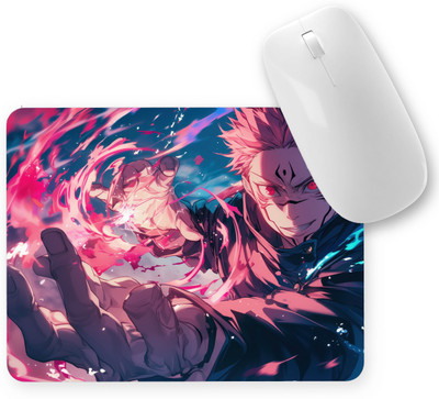 Aniithing Anime gaming Mouse Pad Non-Slip Rubber Base for Computer leptop Mousepad Mousepad(Purple)