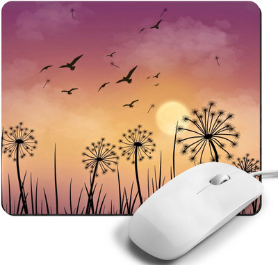 Printile MOUSE PAD 0.43 Non Slip Base Mousepad(Multicolor)