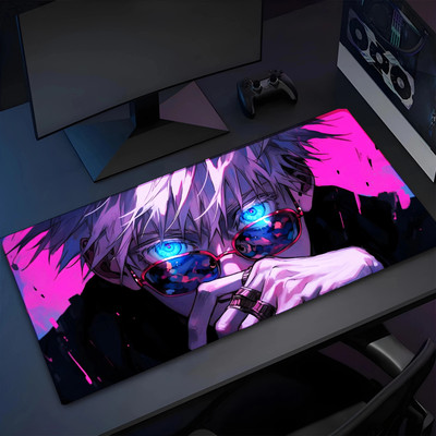 Eshaaver Laptop Mat Sukuna Animie Printed & Spill Proof Desktop MAT-ANIMPADJJK015 Non Slip Base Mousepad(Multicolor)