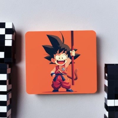 TheSlidingMouse Iconic Dragon Ball Z mousepad For Gaming and office Mousepad(Orange, Black)