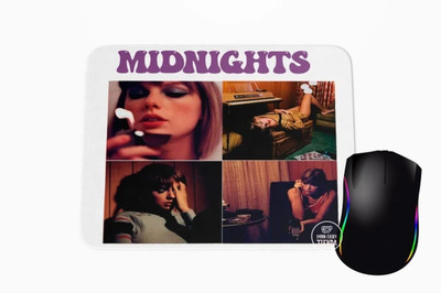 craft maniacs TAYLOR SWIFT WINNER ANTI SLIP RUBBER MOUSEPAD FOR SWIFTIES Non Slip Base Mousepad(Multicolor)