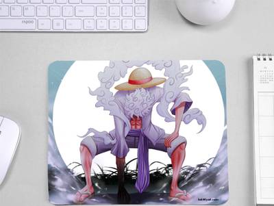 InkWynk Luffy One Piece Marine Arc Theme | 9x7 Inch Medium Size Mousepad