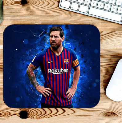 Gfylo Lionel Messi Printed Mouse pad Smooth Surface and anti-Slip Non Slip Base Mousepad(Multicolor)