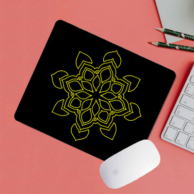 VM SHOPPING MALL Premium Mouse Pad - 7.5x9 in, Non-Slip, Smooth Surface (MP-Y-man120) Non Slip Base Mousepad(Black)