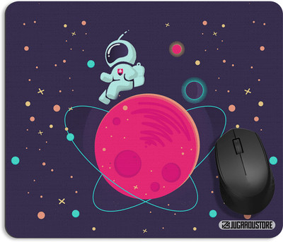 JugaaduStore N&C_1_152 Non Slip Base Mousepad(Multicolor)