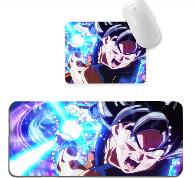 Aniithing Anime Printed Large Gaming XXL Extended Mouse Pad, Nonslip Base, Desk Mat Non Slip Base Mousepad(Dark Blue)