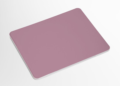 INFINITYLINES 9.5X7.9X0.12 Inch Non Slip Rubber Base Printed Mousepad(Dark Pink)