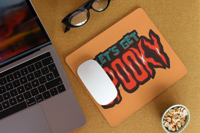 Epic Merch Let’s get spooky Non Slip Base Mousepad(Multicolor)