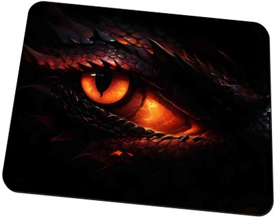Parlin Gaming_Dragon eye Non Slip Base Mousepad(Multicolor)