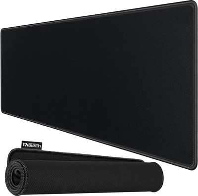 STORITE RiaTech Extra Large Size (800x 250x 2mm) Speed Type Extended Gaming Mouse Pad Non Slip Base Mousepad(Black)