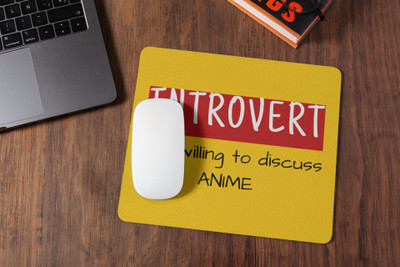 Epic Merch Introvert Mousepad(Multicolor)