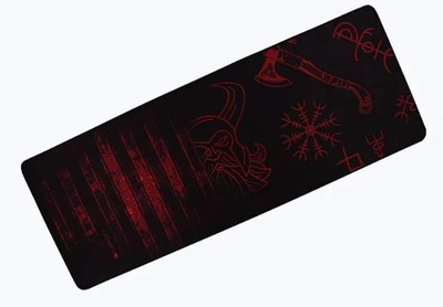 ZEBRONICS Firestorm (L), Gaming Mouse Pad, Micro-Textured Surface, Anti-Slip, 440x350mm Non Slip Base Mousepad(Black)