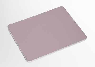 TRENDSINLIGHT 9.5X7.9X0.12 Inch Non Slip Rubber Base Printed Non Slip Base Mousepad(Lavender)