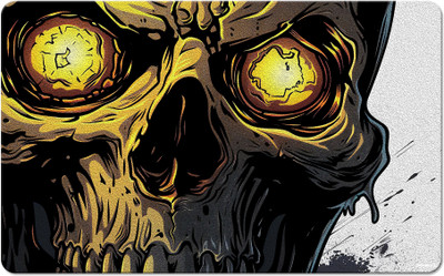 PRINTNAWAB Dark Inferno Large Surface Desk Pad Waterproof for PC Gaming Non Slip Base Mousepad(Multicolor)